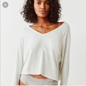 UO Out From Under Hazel Blocked Sweater